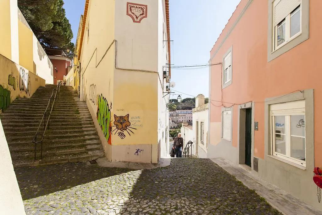 Joivy Trendy Studio With Views To The Castle, In Graca Lisboa Portugália
